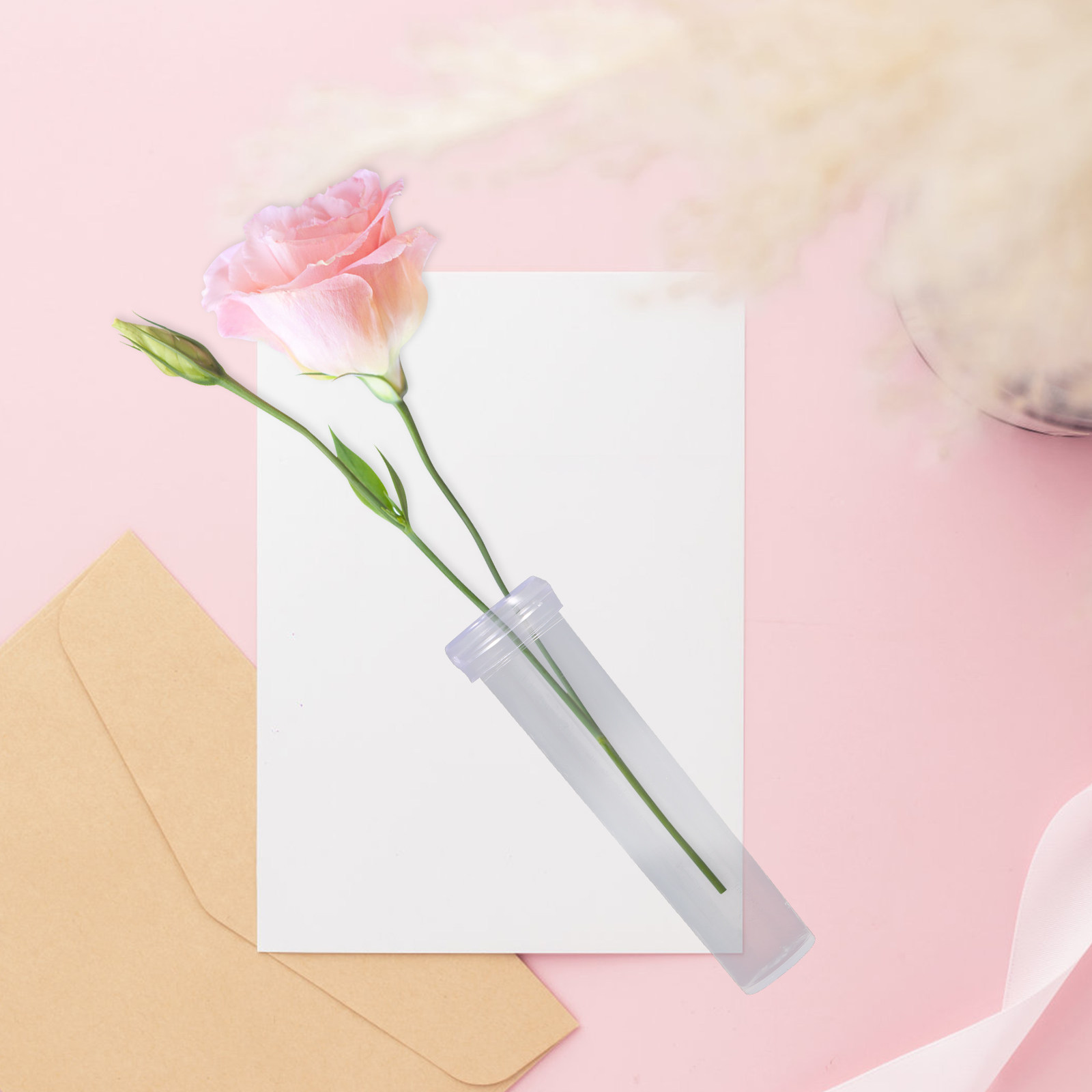 The Florist Supply - 50Pcs Plastic Flower Water Tube Nutrition