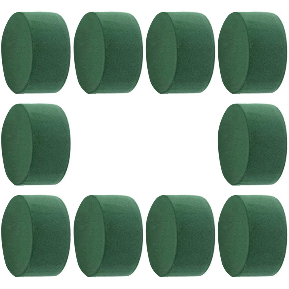 The Florist Supply - 10Pcs Round Floral Mud Flower Arrangement