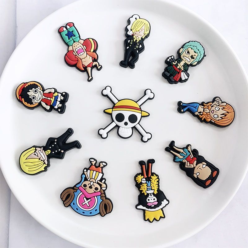 2-30pcs One Piece Luffy Crocs  - Florist Supplies บทวิจารณ์และราคา