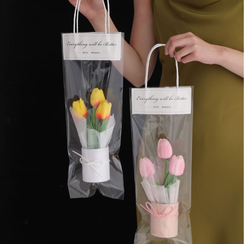 Tulip Flower Box Handmade Croc - Florist Supply Buckets บทวิจารณ์และราคา