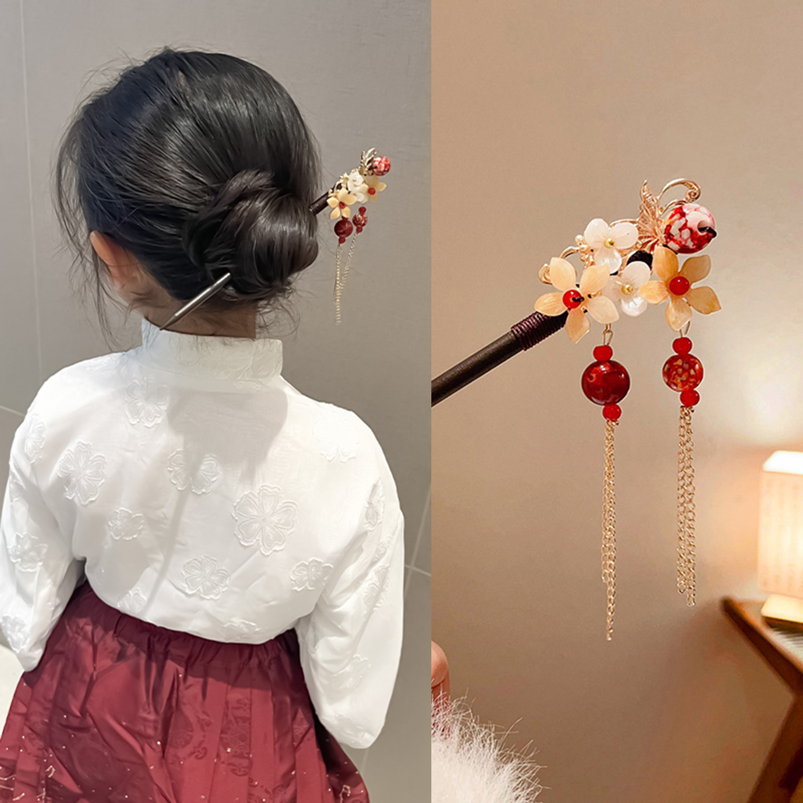 Holiday Party Chinese Hair Sti - Florist Supplies บทวิจารณ์และราคา