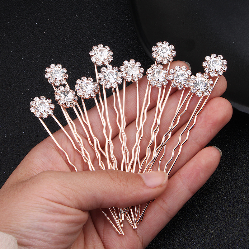 12PK/Set Fashion Rhinestone Fl - Florist Supplies บทวิจารณ์และราคา