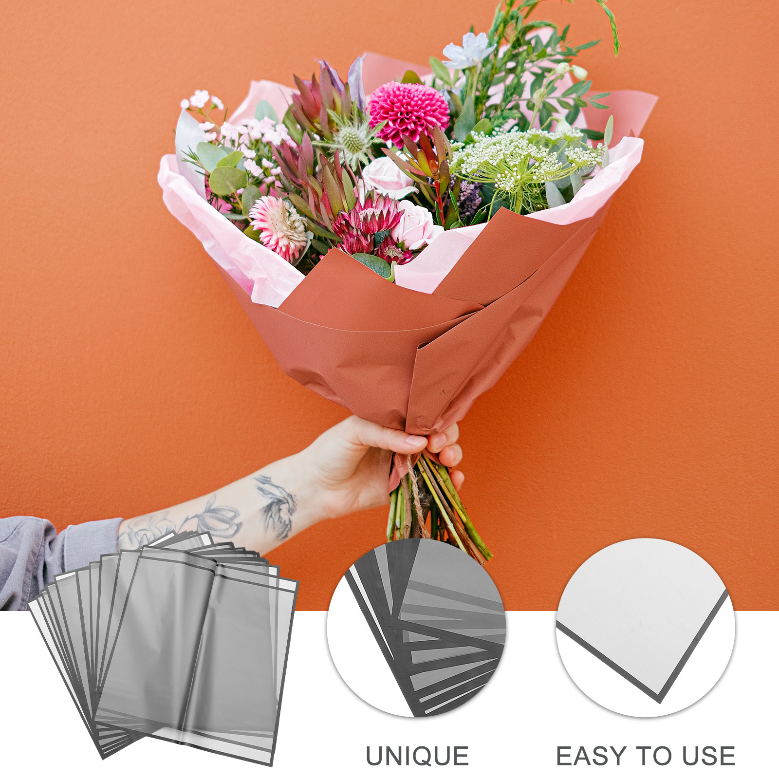 20 Sheets Premium Matte Floral - The Florist Supply บทวิจารณ์และราคา