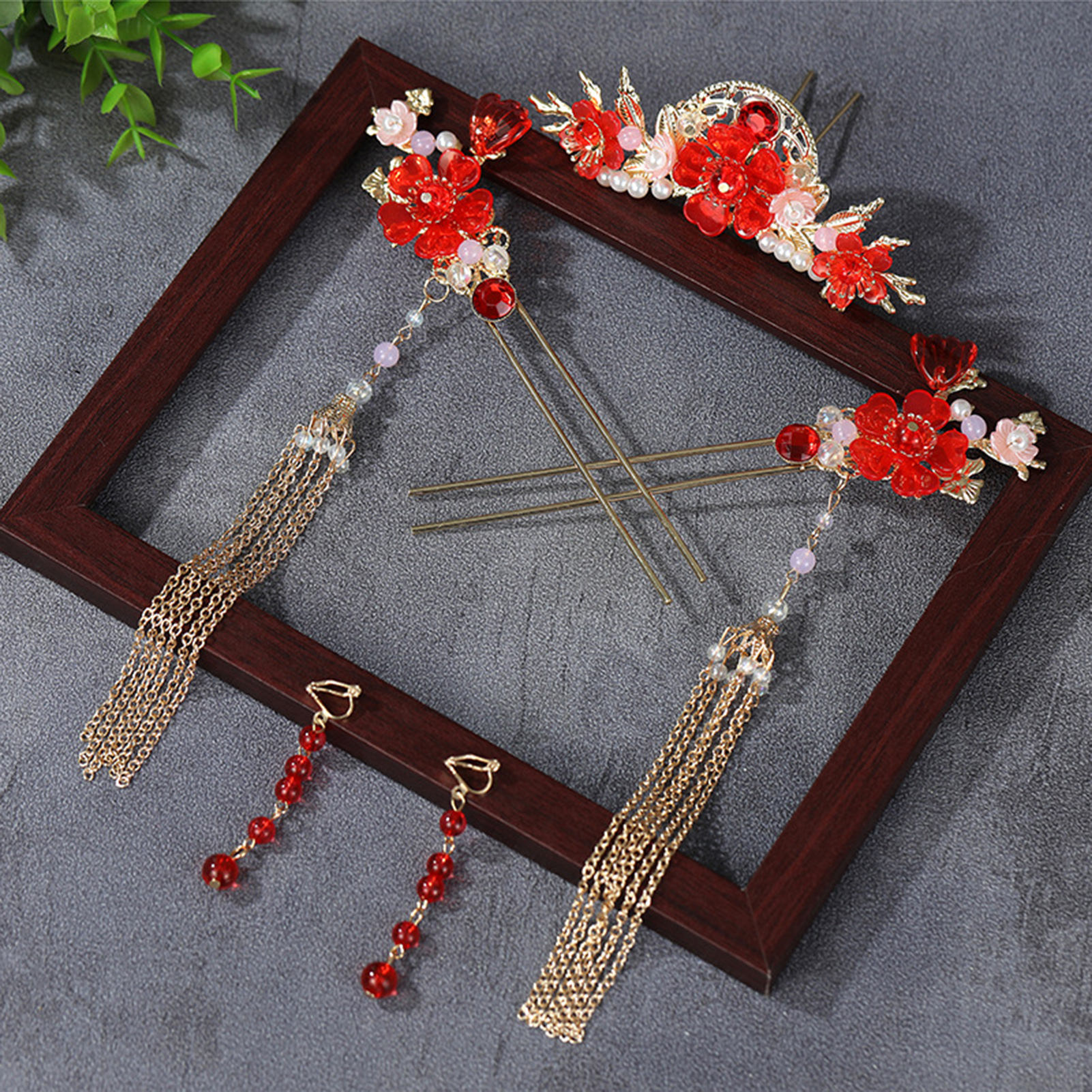 Ancient Wedding Hairpin Sets F - Florist Supplies บทวิจารณ์และราคา
