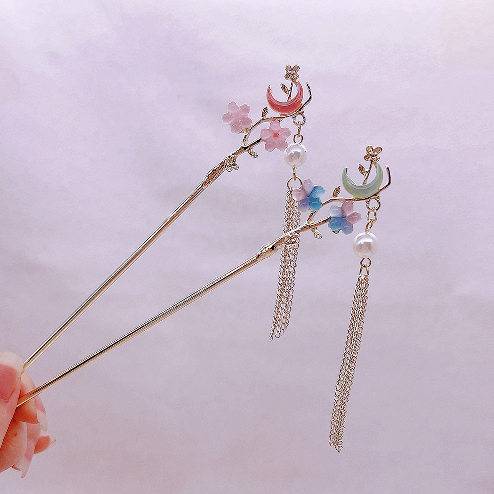 Retro Chinese Style Hairpin Sw - Florist Supplies บทวิจารณ์และราคา