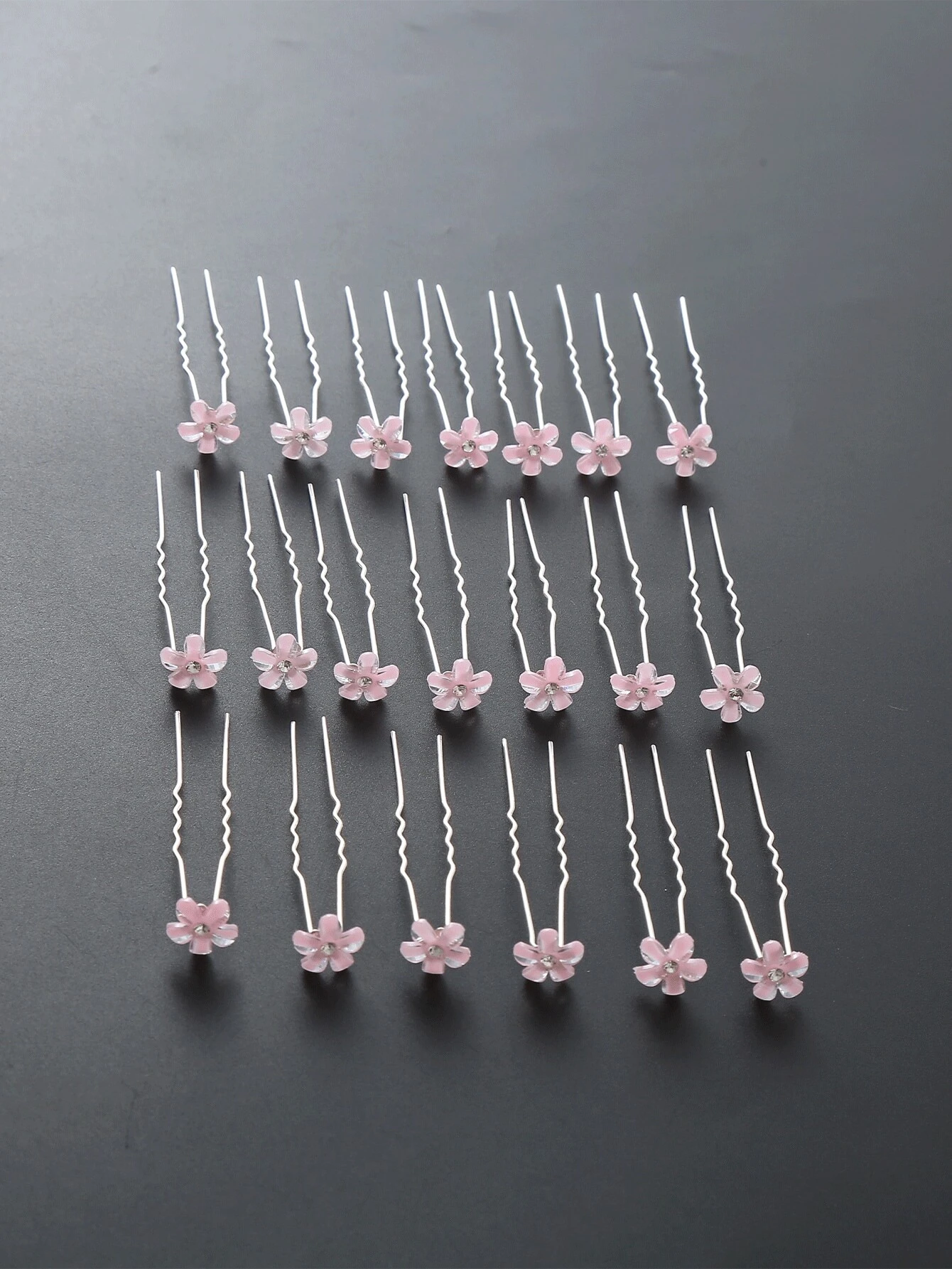 20pcs Women Pink Flower Hairpi - Florist Supplies บทวิจารณ์และราคา