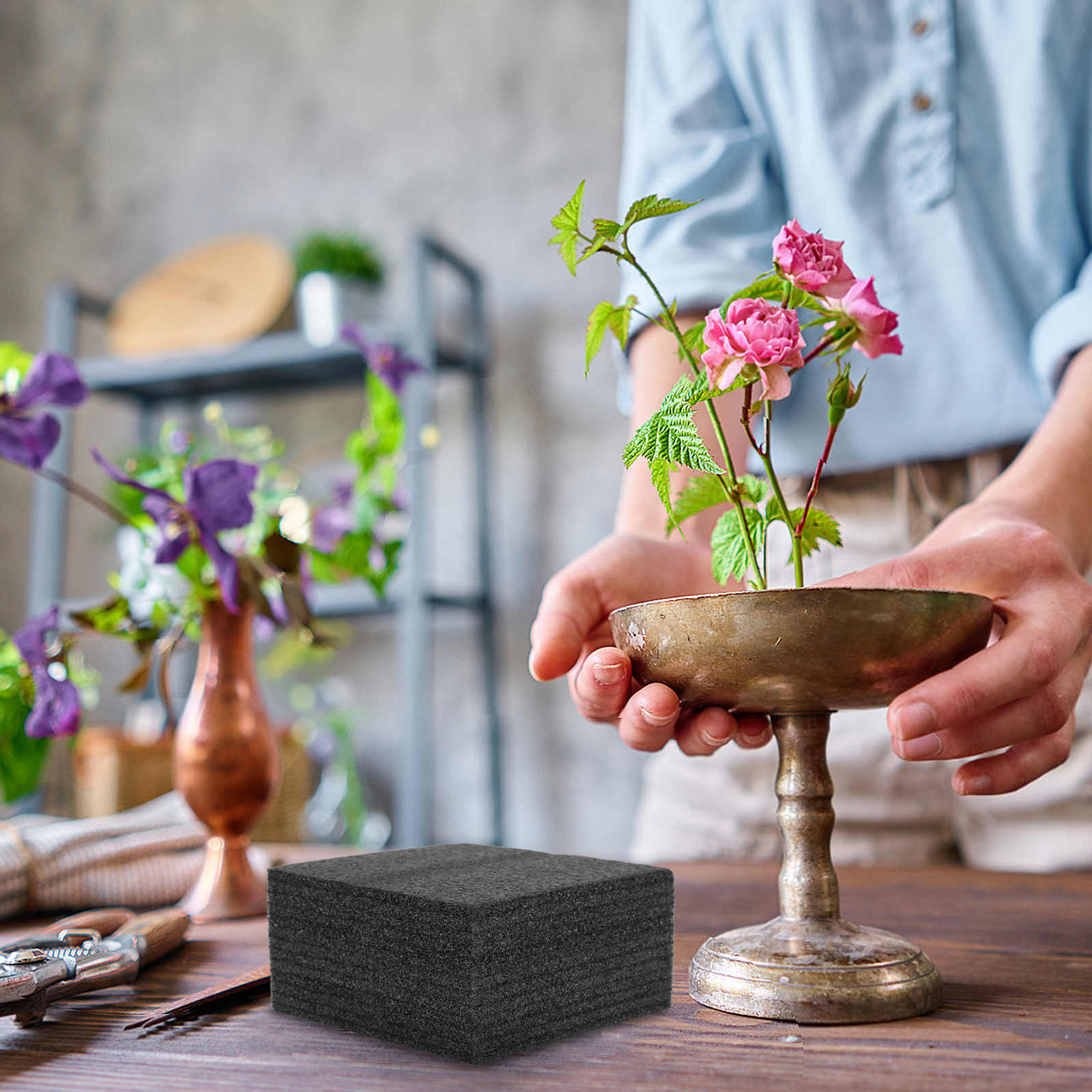 2Pcs Black Floral Foam Sheets  - The Florist Supply บทวิจารณ์และราคา
