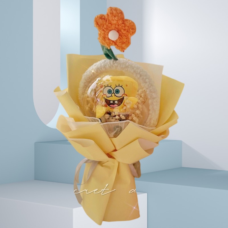 SpongeBo Patrick Star Bobo Bal - Baby Breath Dried บทวิจารณ์และราคา