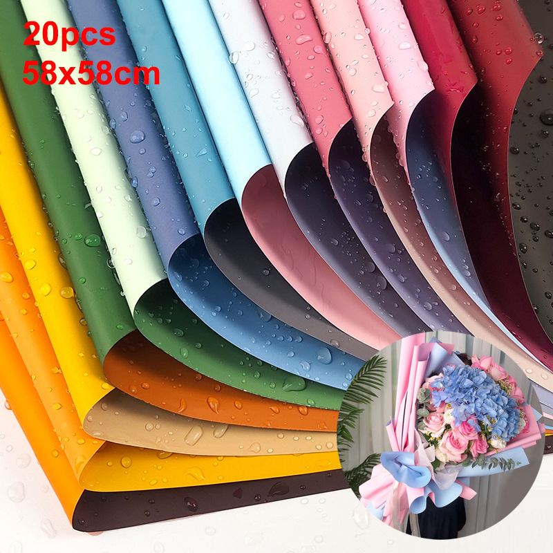 20pcs/pack of Flowers Wrapping - Florist Supply Wholesale บทวิจารณ์และราคา