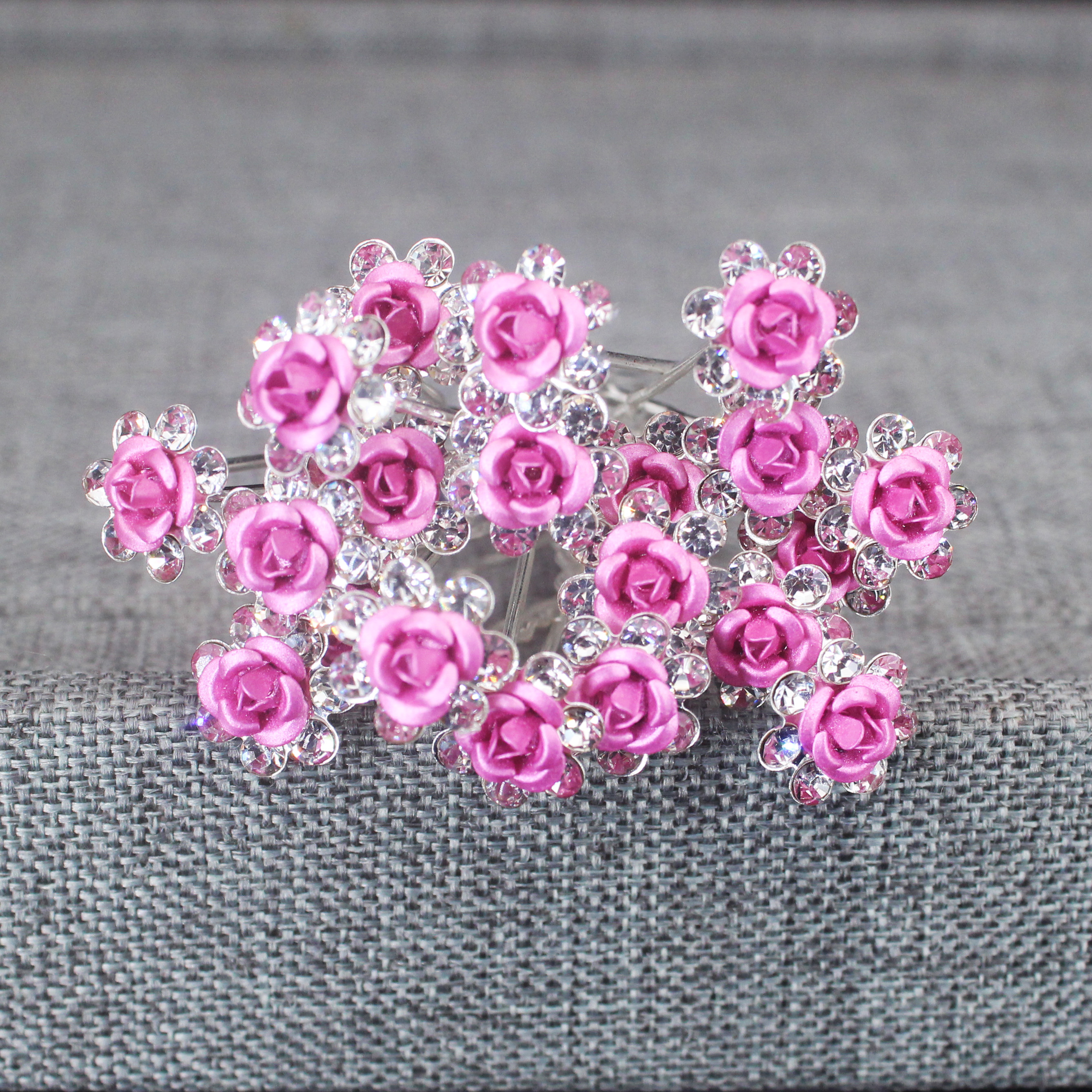 20PCS Rose Flower Rhinestone H - Florist Supplies บทวิจารณ์และราคา