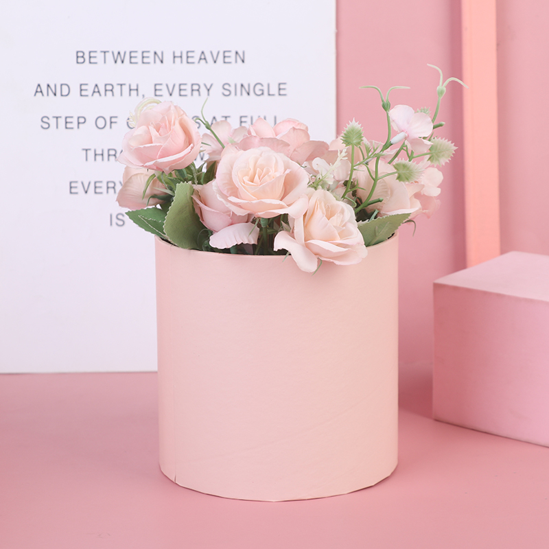 1PC Round Flower Paper Gift Bo - Florist Supply Buckets บทวิจารณ์และราคา