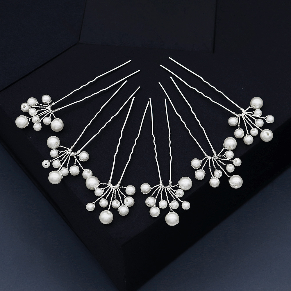 Vintage Pearl Flower Hairpin S - Florist Supplies บทวิจารณ์และราคา
