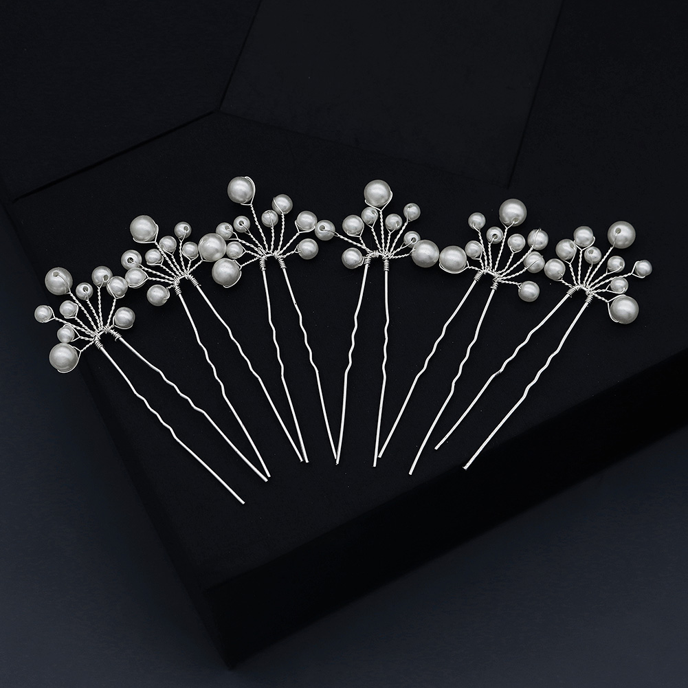 Vintage Pearl Flower Hairpin S - Florist Supplies บทวิจารณ์และราคา